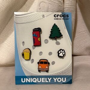 CROCS Jibbitz Road Trip Charm Set VW Water Bottle & More